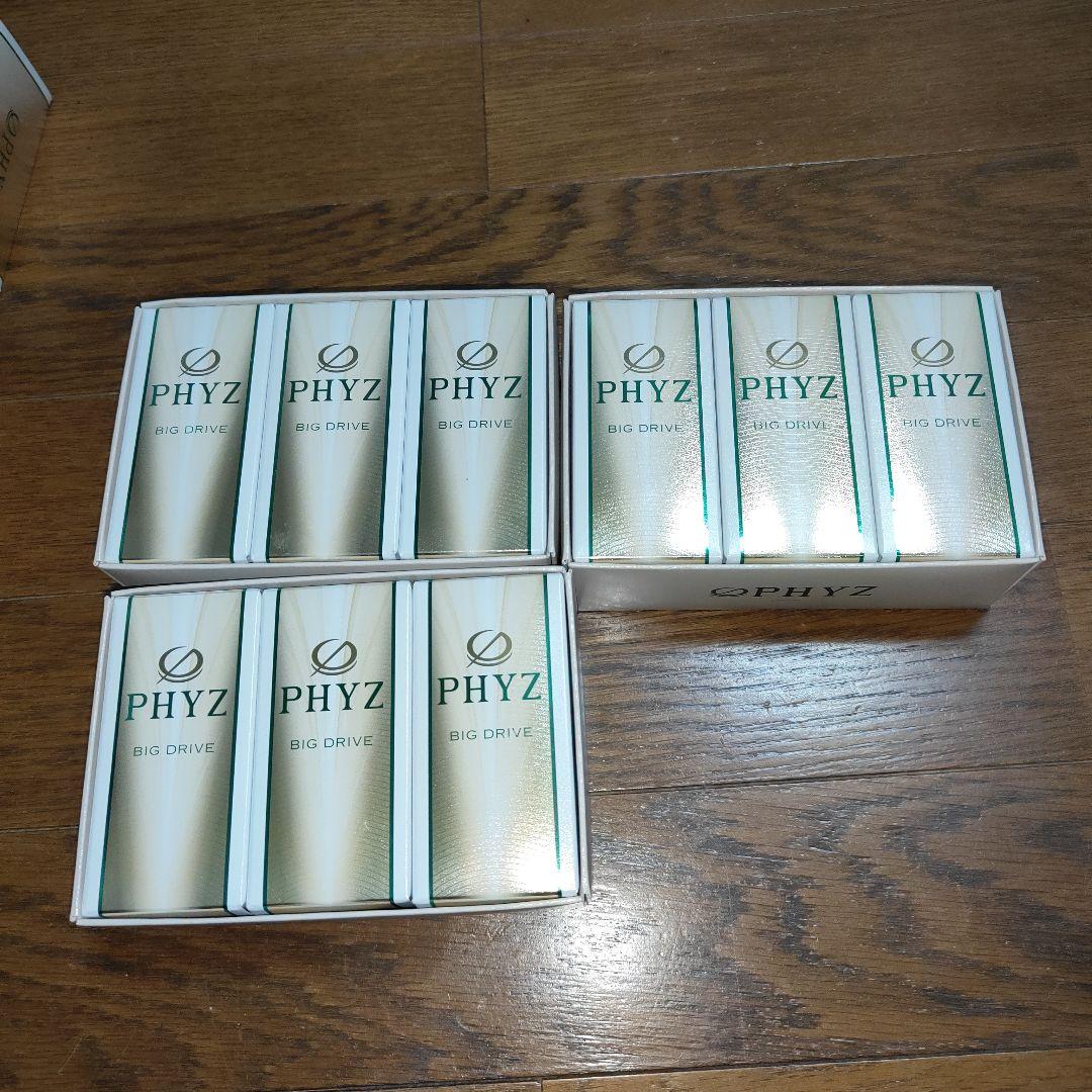 PHYZ ホワイト ゴルフボール 半ダース✕3箱　18球入り　未使用品