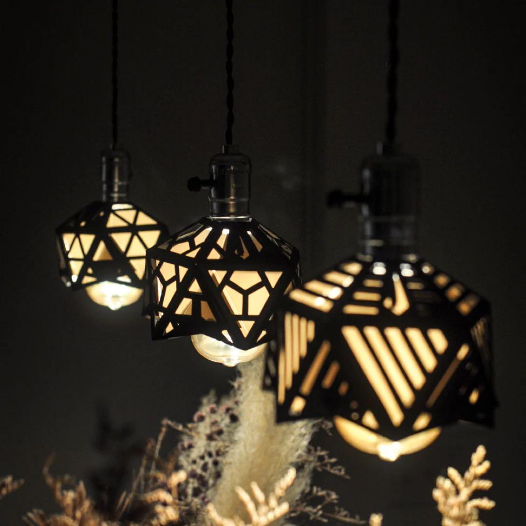 aaaaLED Lantern Shade \"Bud\" セット