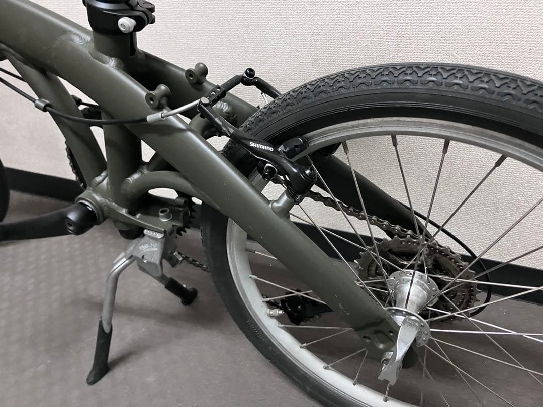 Hiroshi Ogushi 　DAHON mu 8速　自家塗装