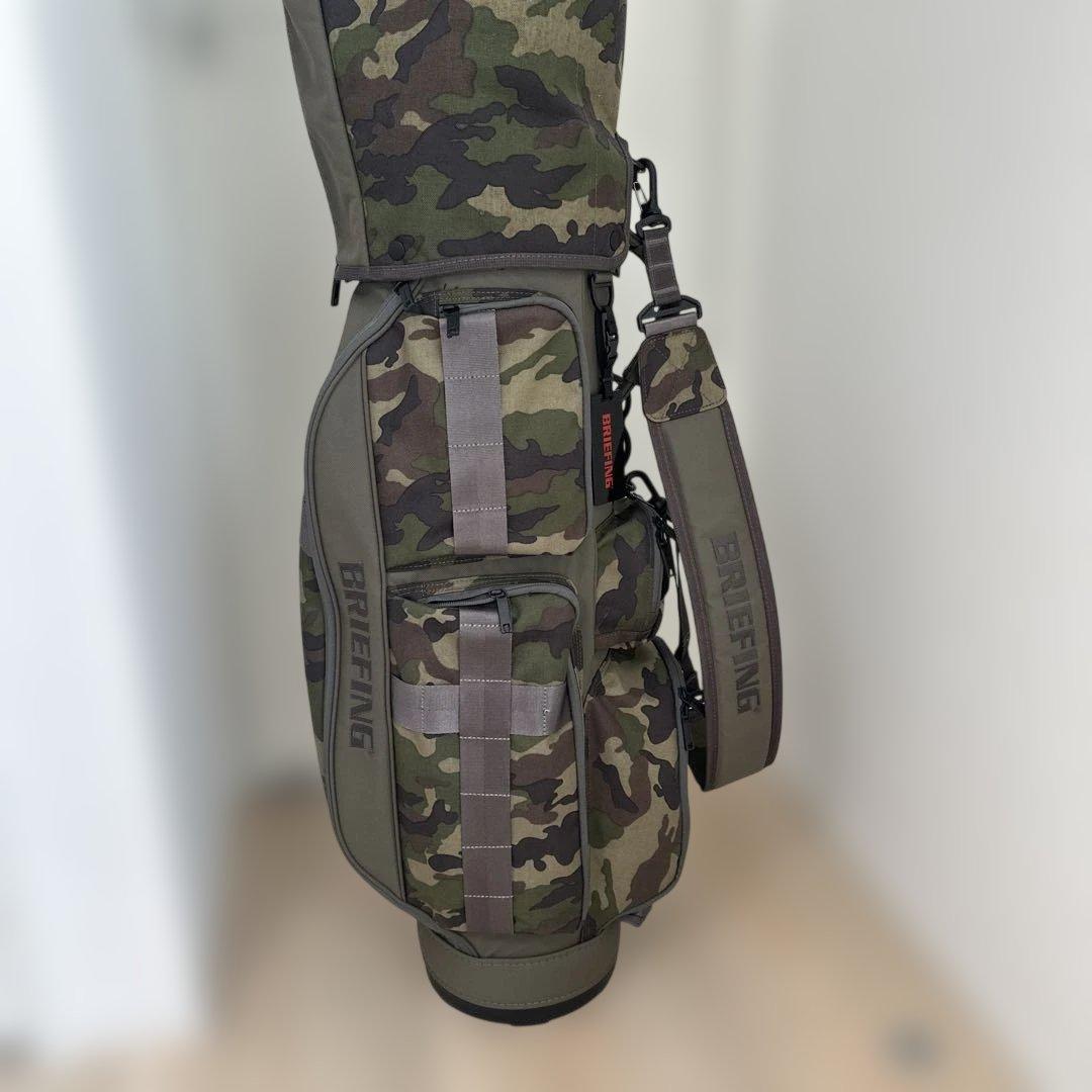 【限定】BRIEFING 迷彩 キャディバッグ CR-6