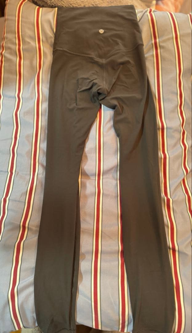 LululemonAlignSuper-High-Rise Pant 28グレー