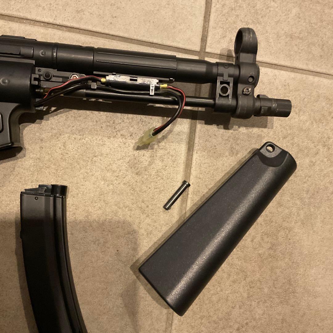 91m/s東京マルイ純正電動ガンMP5A5ハイグレード良品メンテ済み