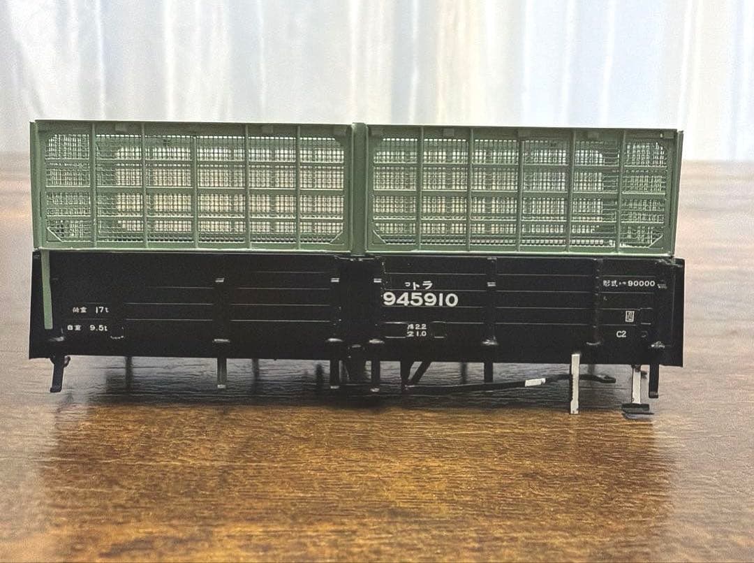HO／トラ90000形無蓋車タイプB×2両
