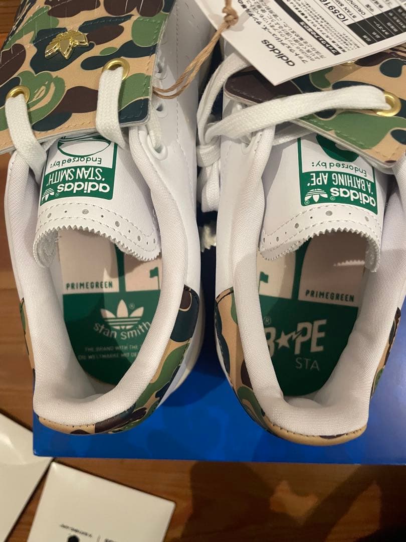 新品　27.0 adidas STAN SMITH A BATHING APE