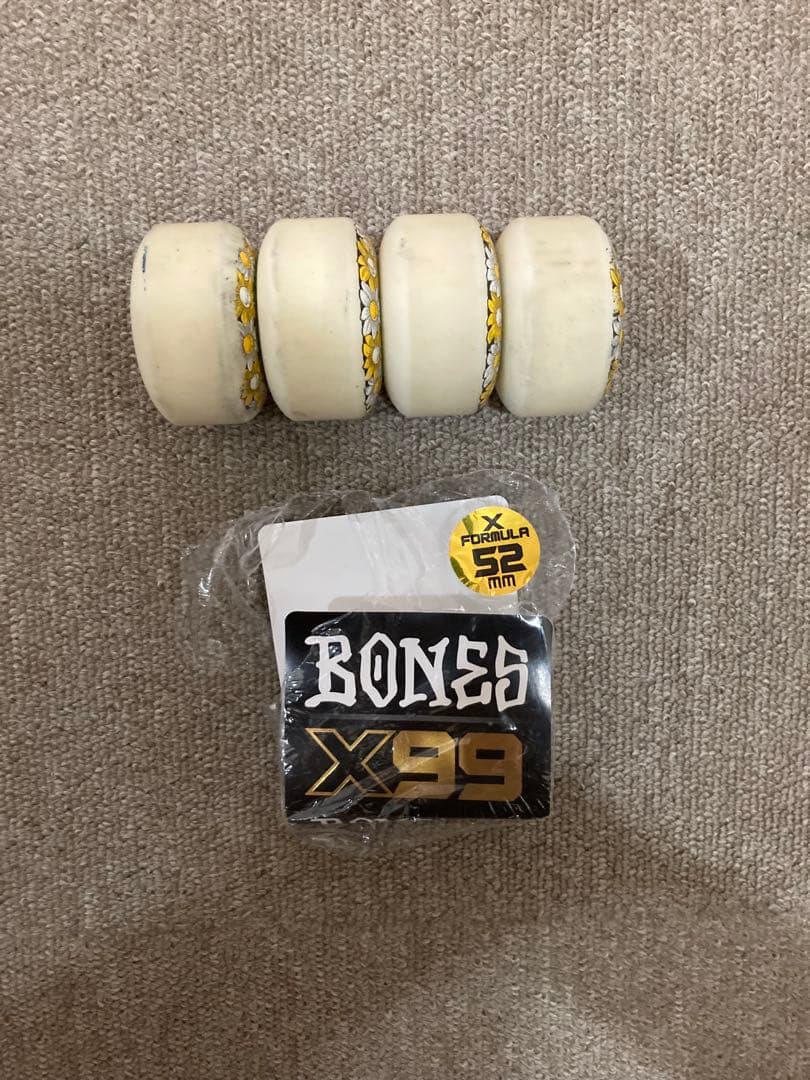 BONES X-99 52mm スケートボードウィール X フォーミュラーv1