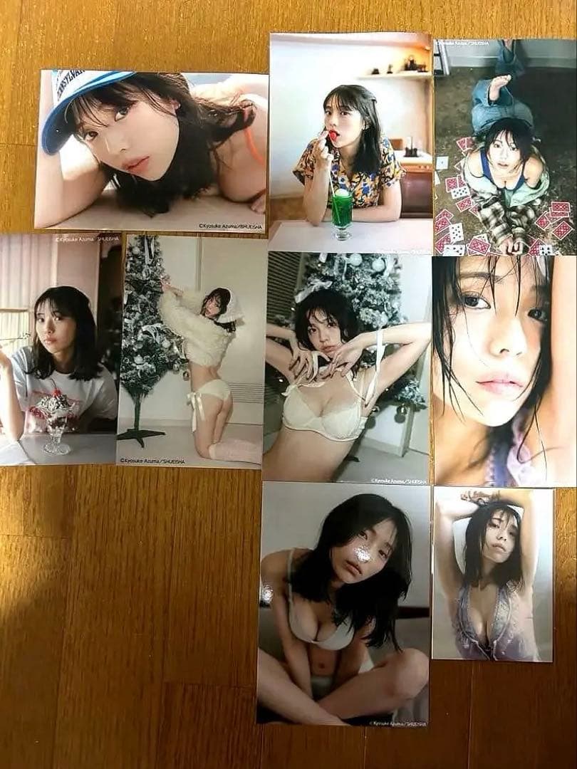 菊地姫奈さんカレンダーブックお渡し会購入特典➕オンライン購入特典生写真9枚組