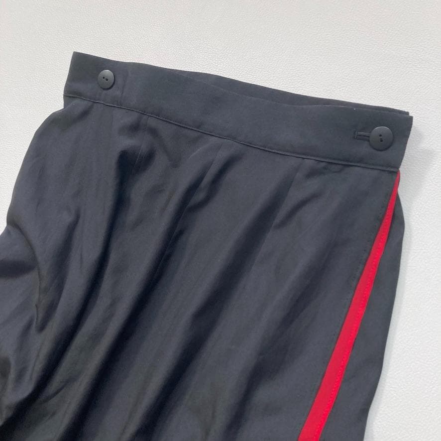 【美品】チャコット　社交ダンス リバーシブル ラップスカート 2WAY 黒 赤