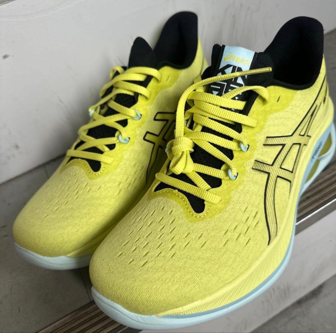 【新品】定価2.4万 ASICS GEL-KINSEI MAX イエロー25.5