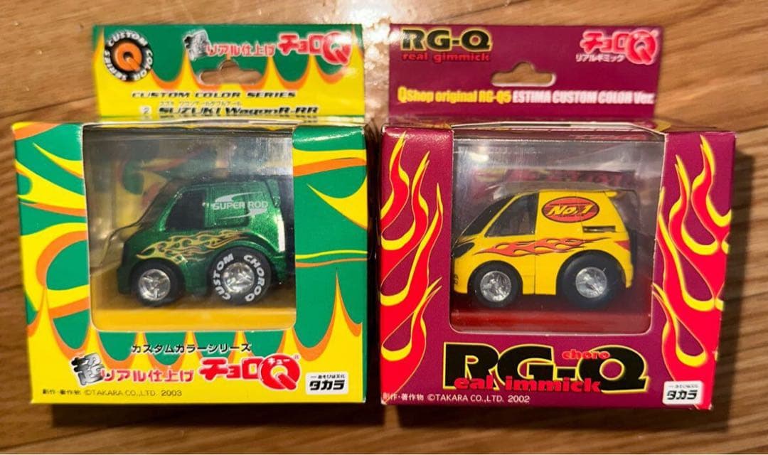 【未開封】チョロQシリーズ 超リアル仕上げ RG-Q セット