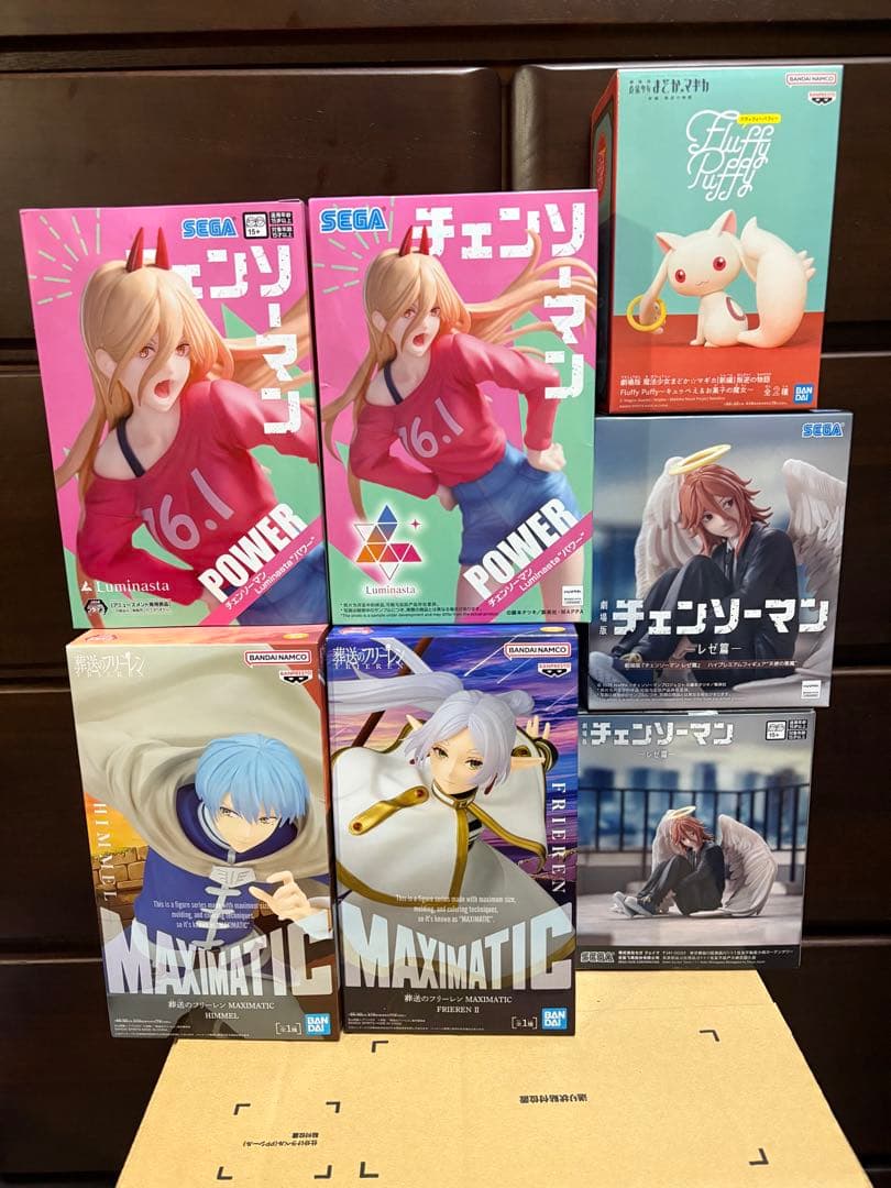 チェンソーマン 葬送のフリーレン まどマギ フィギュア 7体　まとめ売り
