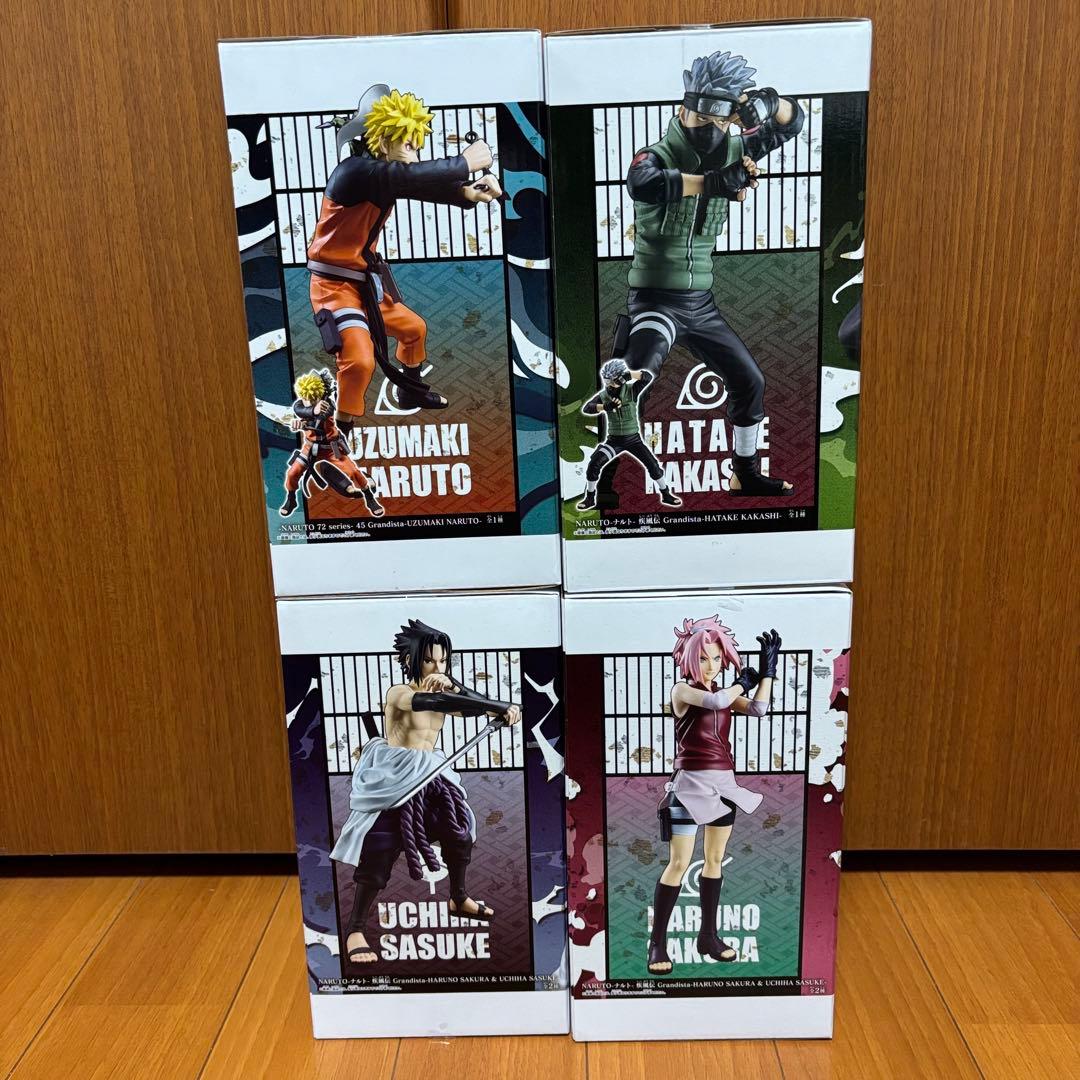 『未開封品』 NARUTO grandistaフィギュア4体まとめ売り