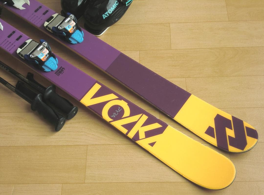 ■■送料無料■VOLKL■女性用フリースキーセット■板155■■
