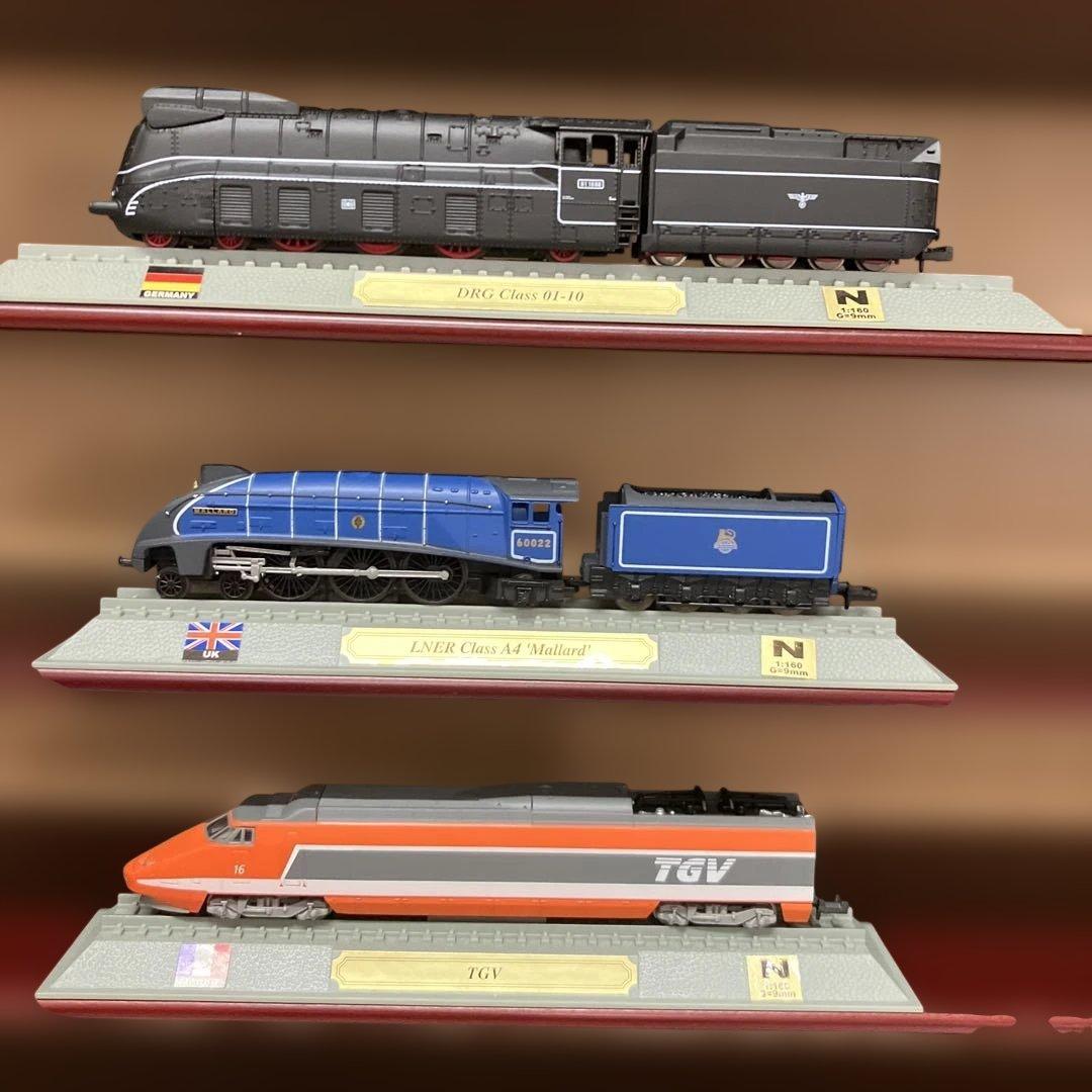 ESH021 世界の鉄道シリーズコレクション　42点セット