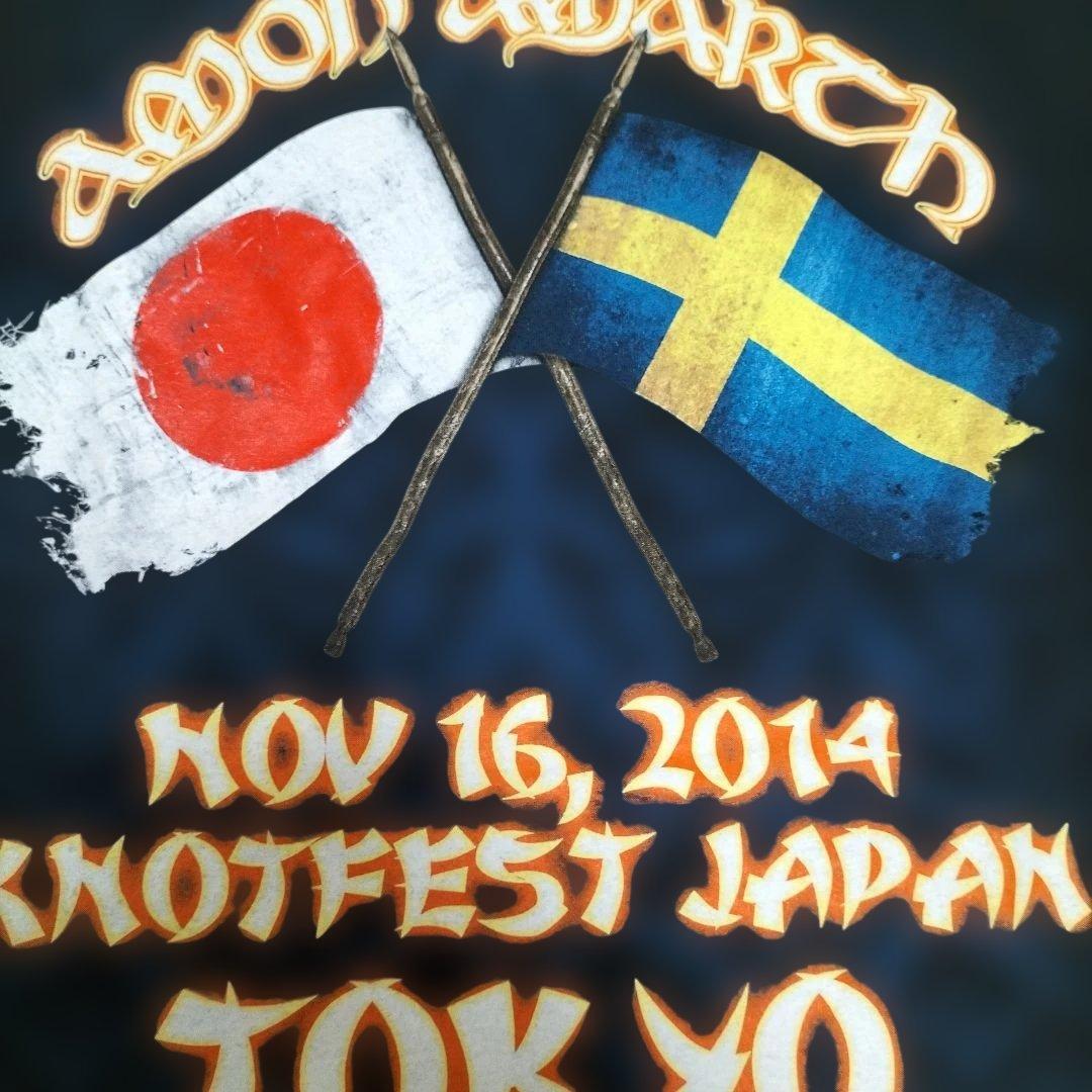 AmonAmarth Knotfest Japan 2014 Tシャツ Mサイズ