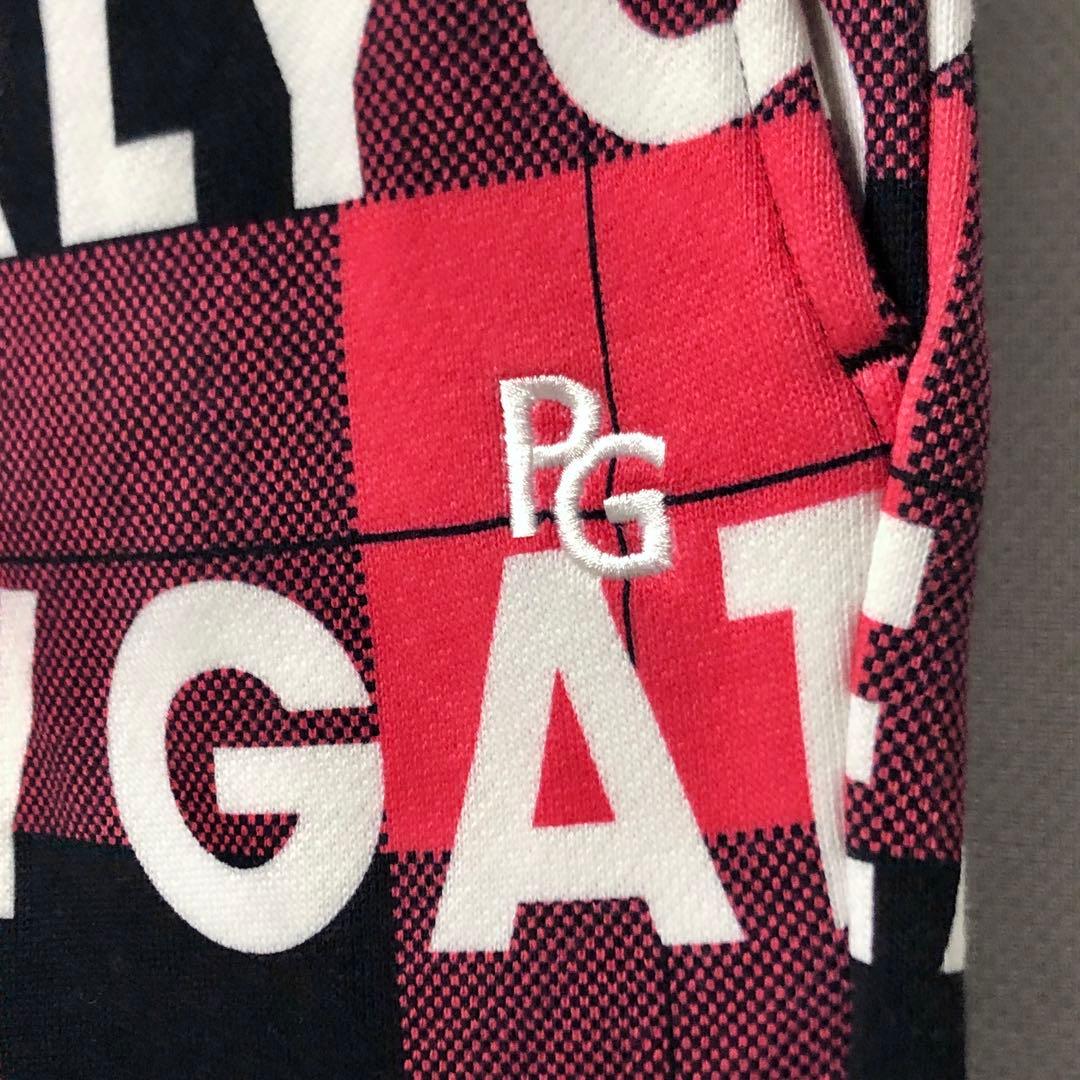 パーリーゲイツ PEARLY GATES スウェットパンツ ロゴチェック 裏起毛
