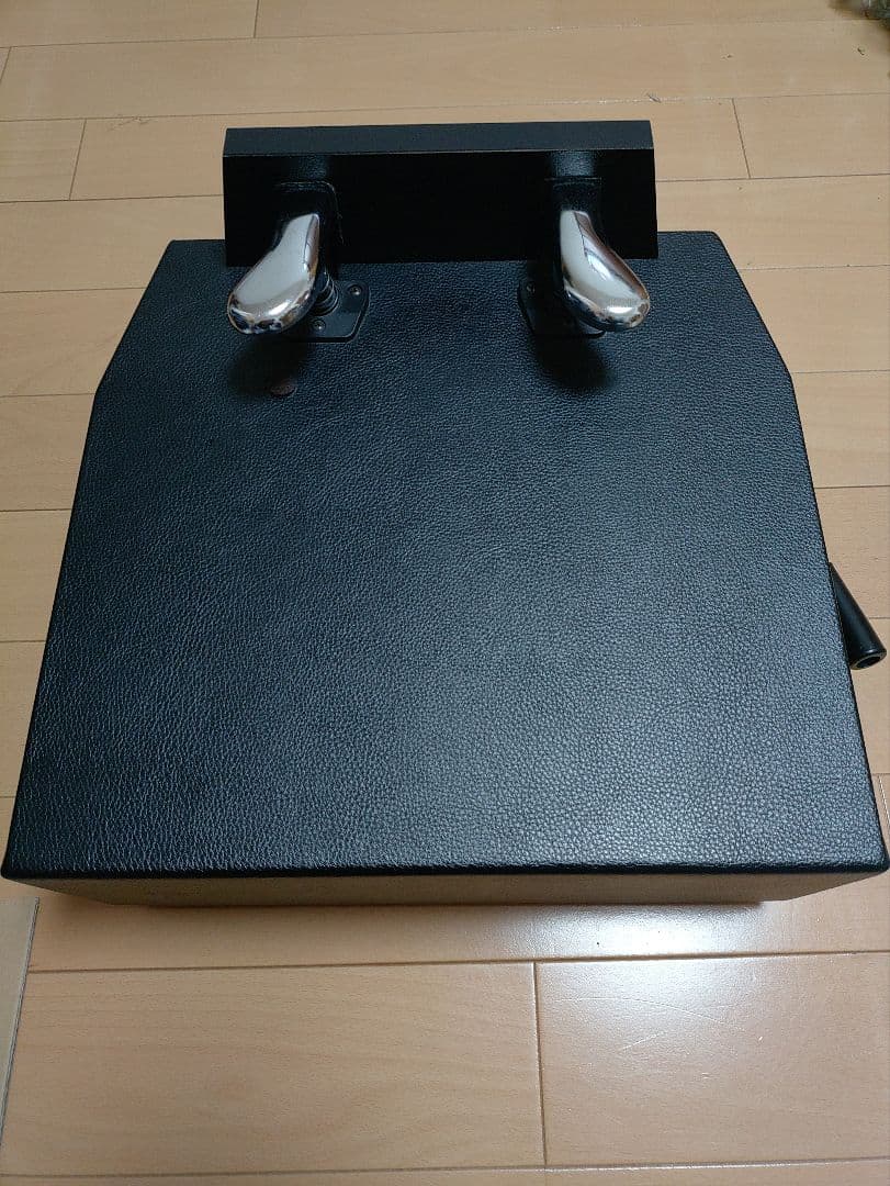 utura 甲南ピアノ補充ペダル　ダブルペダル 黒