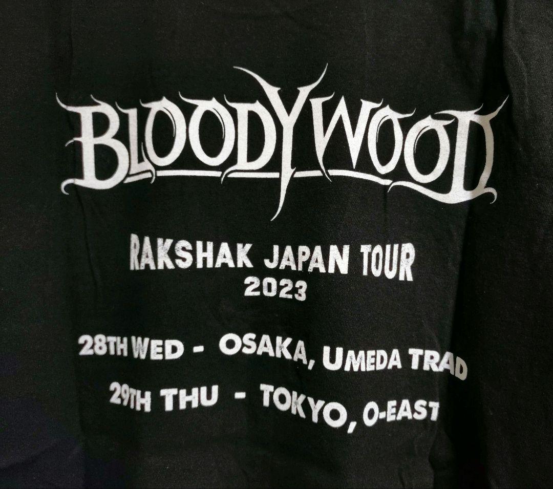 【美品】BLOODYWOOD 2023来日公演 ツアーTシャツ【XL】