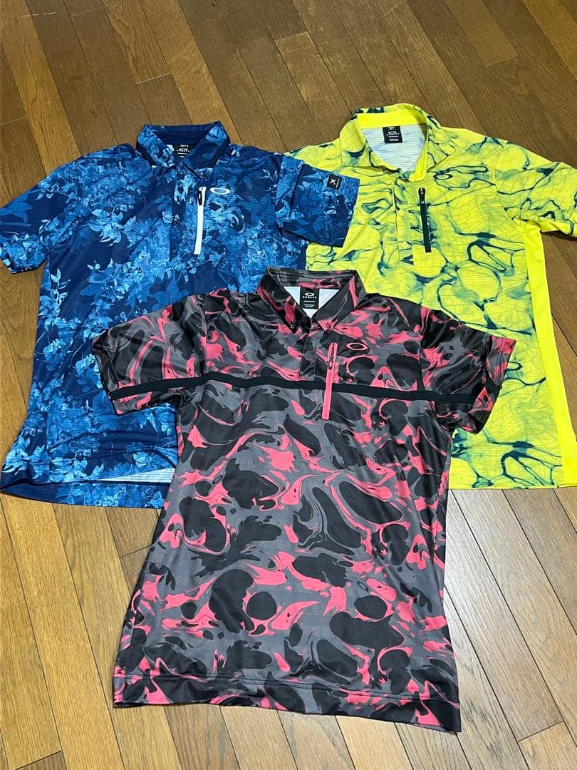 OAKLEY パフォーマンスフィット 夏用ポロシャツ 3色セット