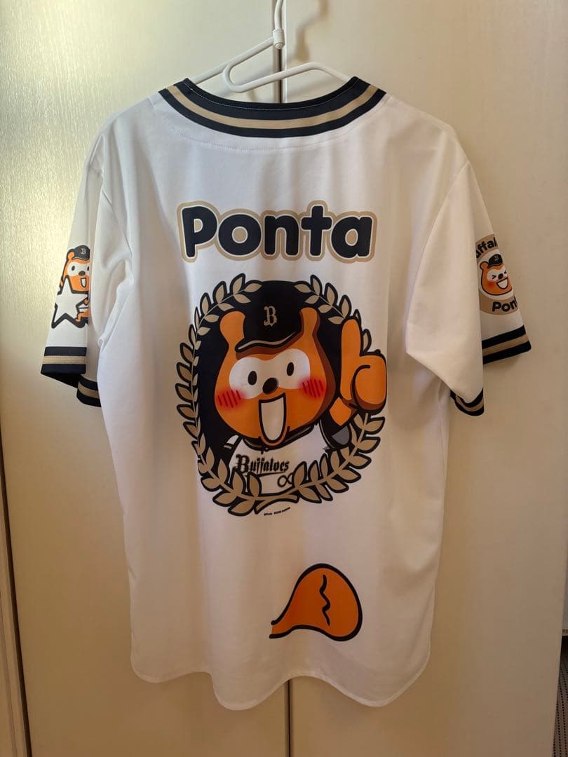 オリックス・バファローズ　バファローズ☆ポンタ ユニフォーム　人間用