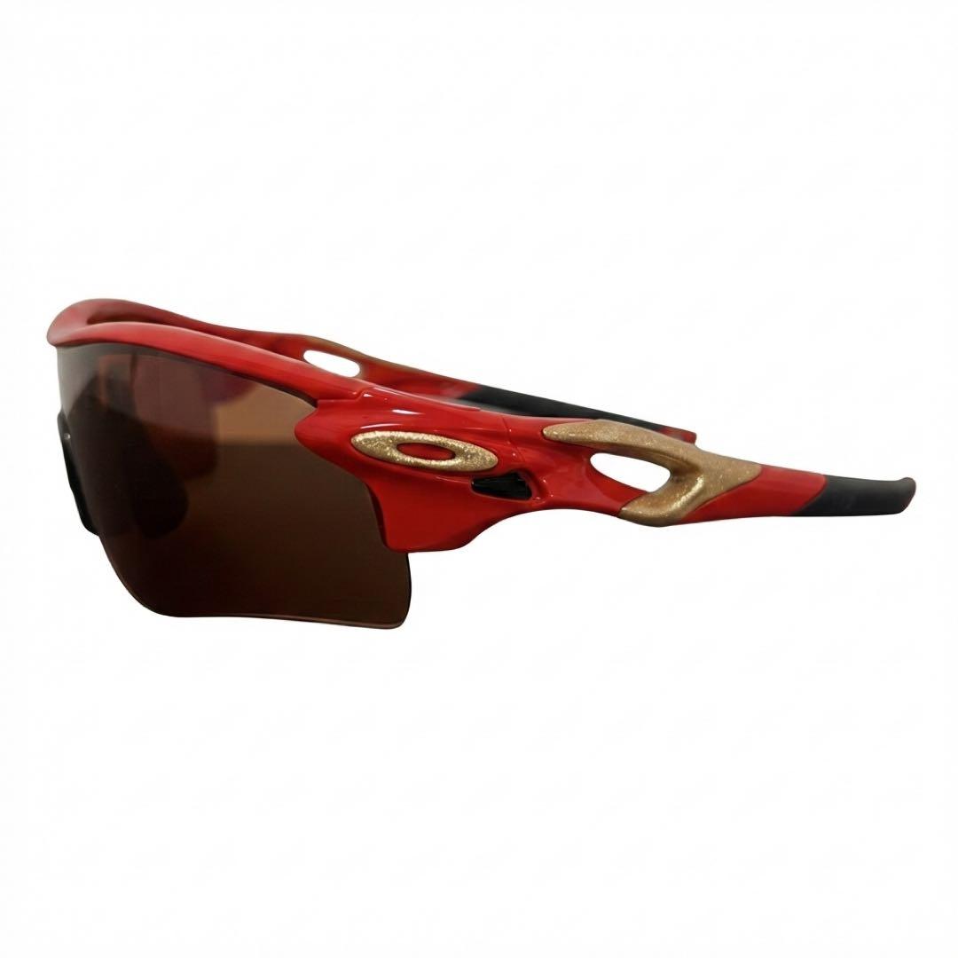 【激レア】赤×金OAKLEY オークリー RADAR LOCK レーダーロック