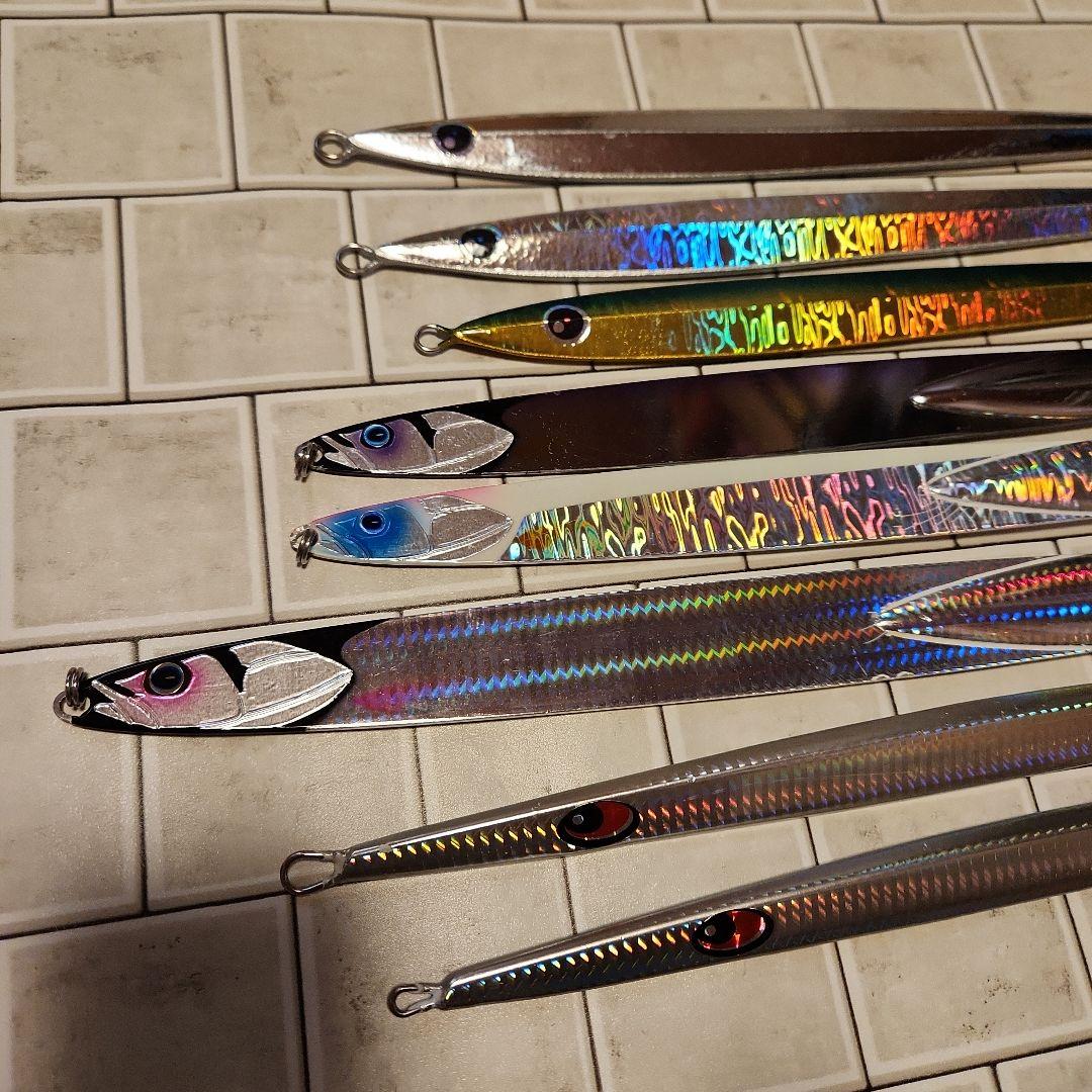 ☆専用☆魚英　灼熱　JAKAL ロング　8本セット　まとめ売り　ジグ