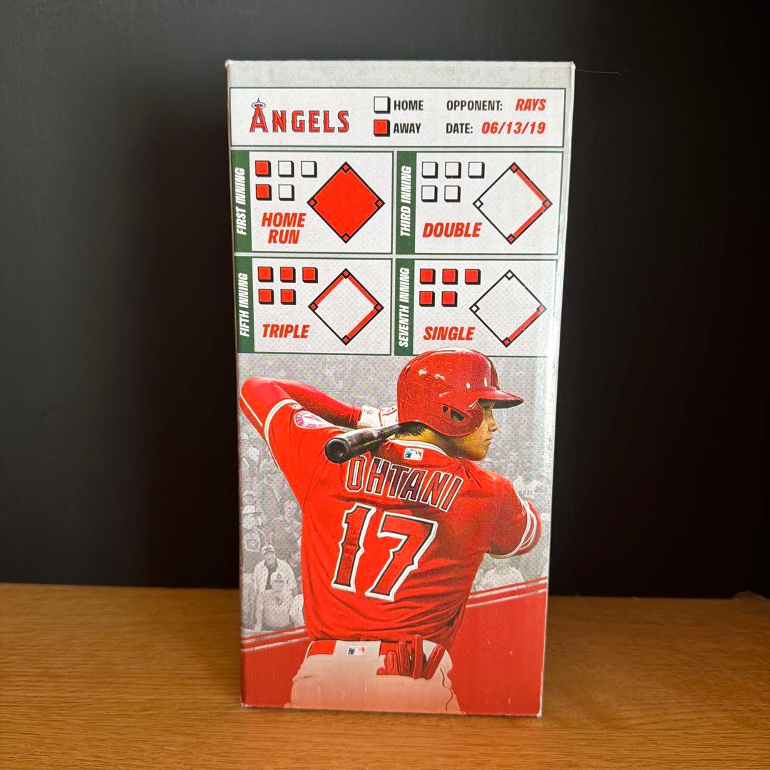 大谷翔平 サイクルバブルヘッド(エンゼルス)エコバッグ付き