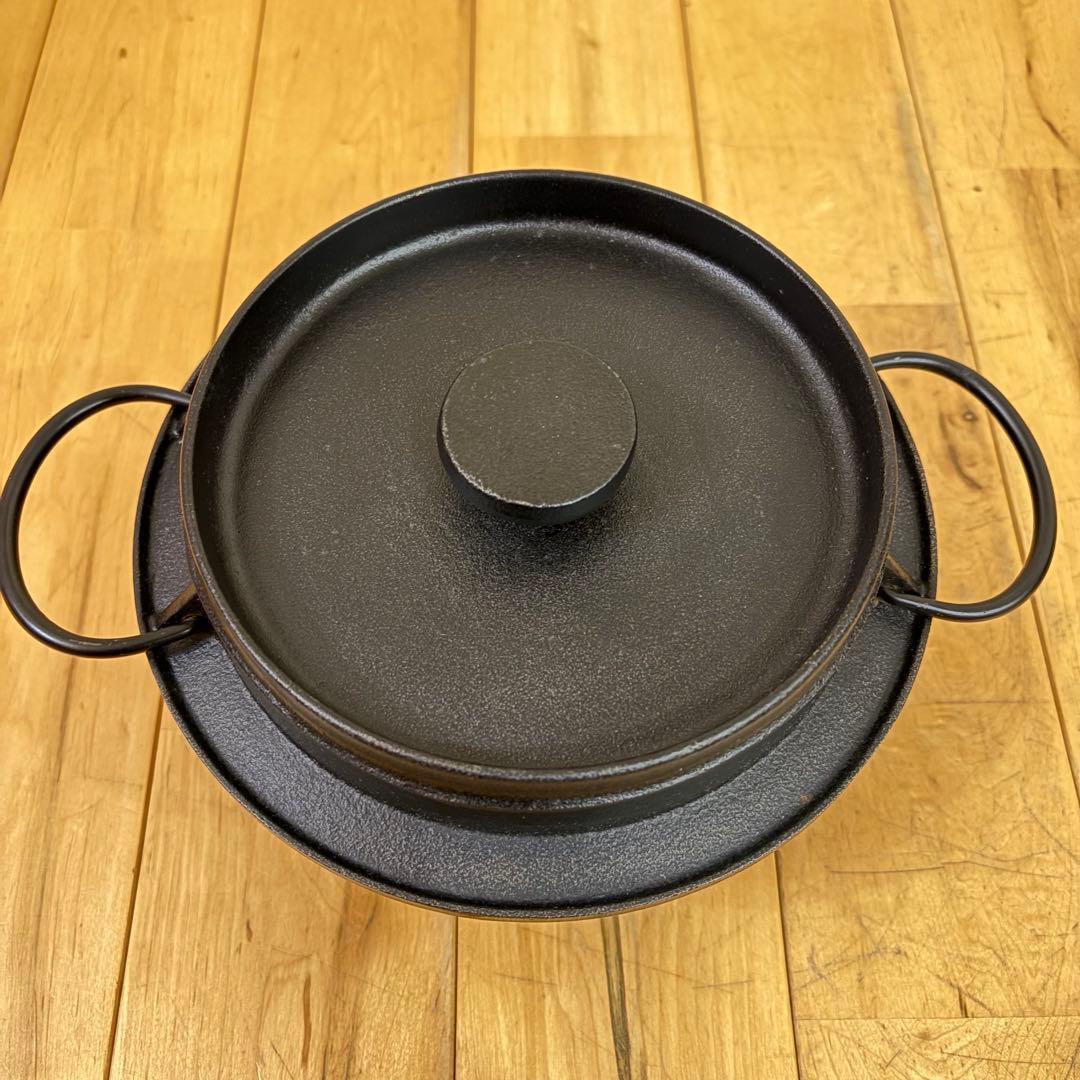☆岩鋳☆IWACHU ごはん鍋　2合炊　かまど　南部鉄器　鋳物　羽釜