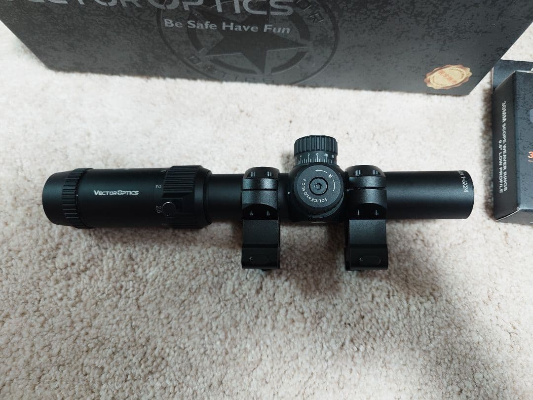 トイガン VECTOR OPTICS FORESTER 1-5X24 GENII