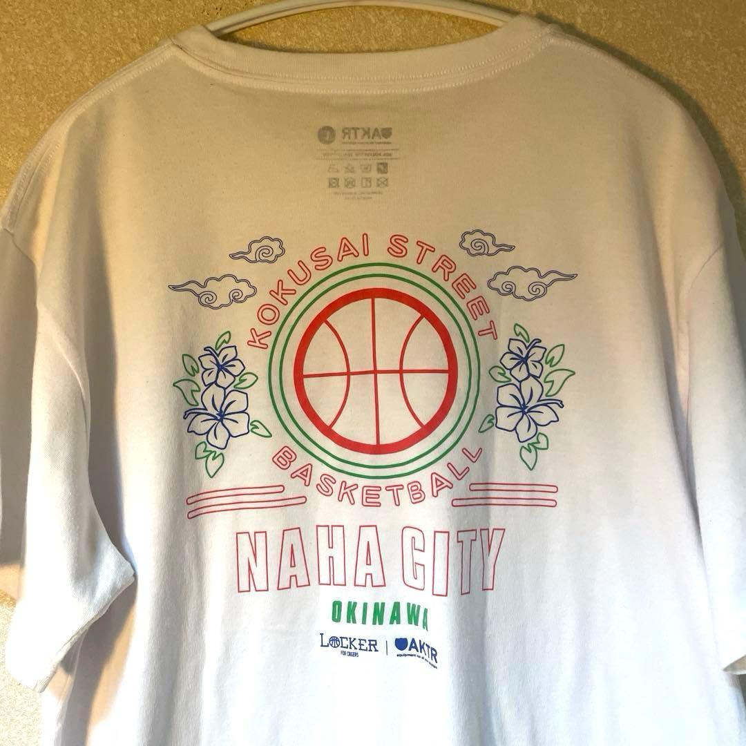 ✨沖縄KOKUSAI STREET BASKETBALL Tシャツ　 メンズL
