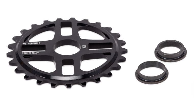 BMXスプロケットWETHEPEOPLE 4 STAR SPROCKET 25T