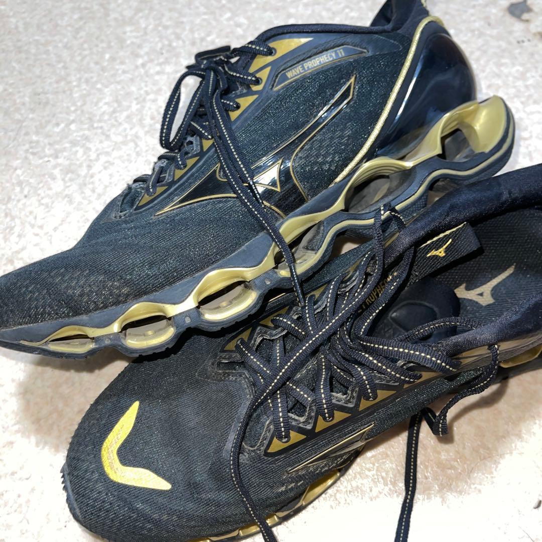Mizuno Wave Prophecy 11 ブラック/ゴールド