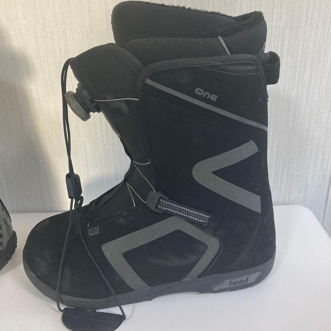 HEAD◆スノーボードブーツ/28cm/BOA/BLK/SIVTM スキー