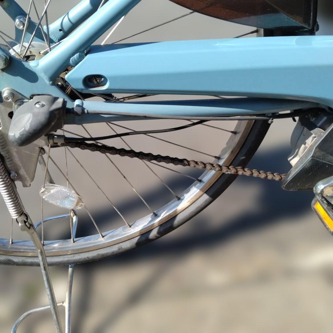 [845]送料無料 ヤマハ PAS With 電動自転車 大容量バッテリー付き！