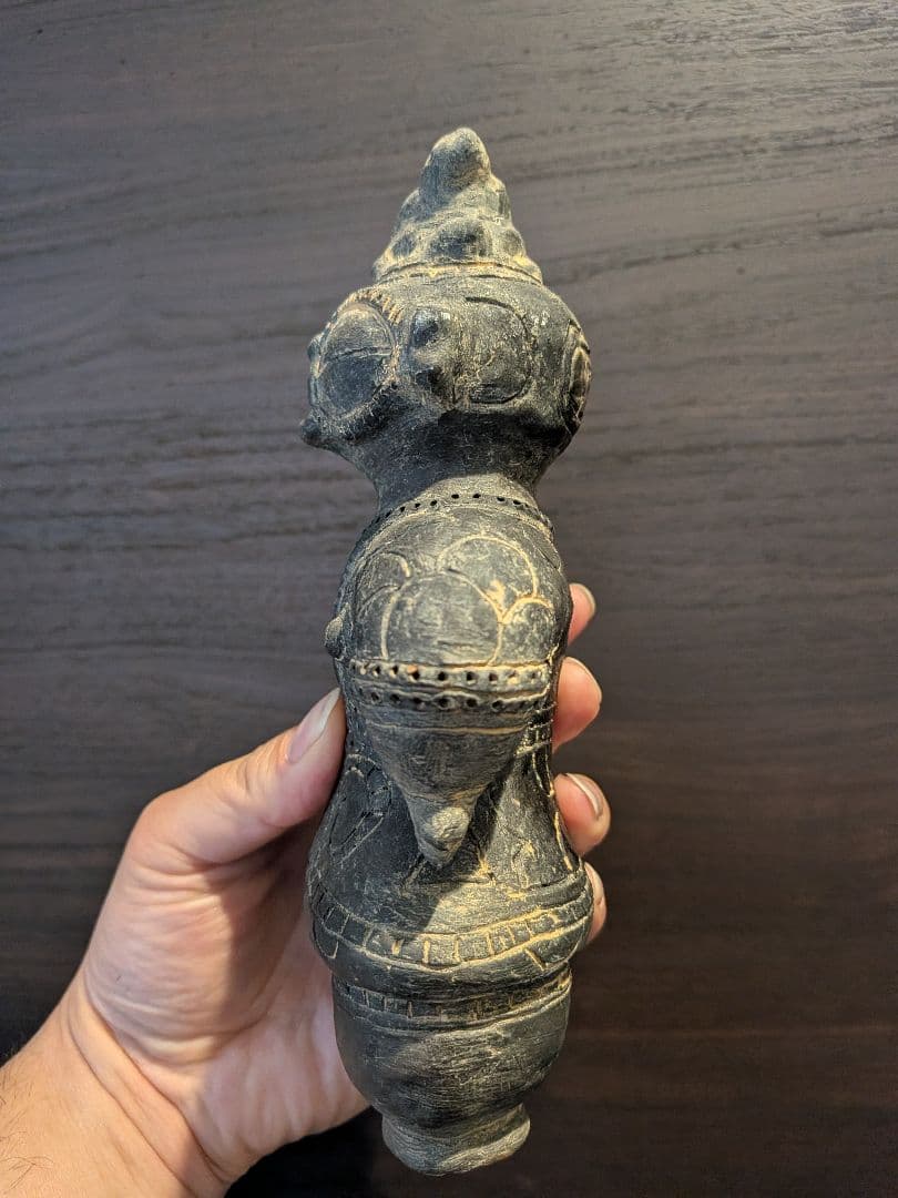 陶器製　土偶　オブジェ
