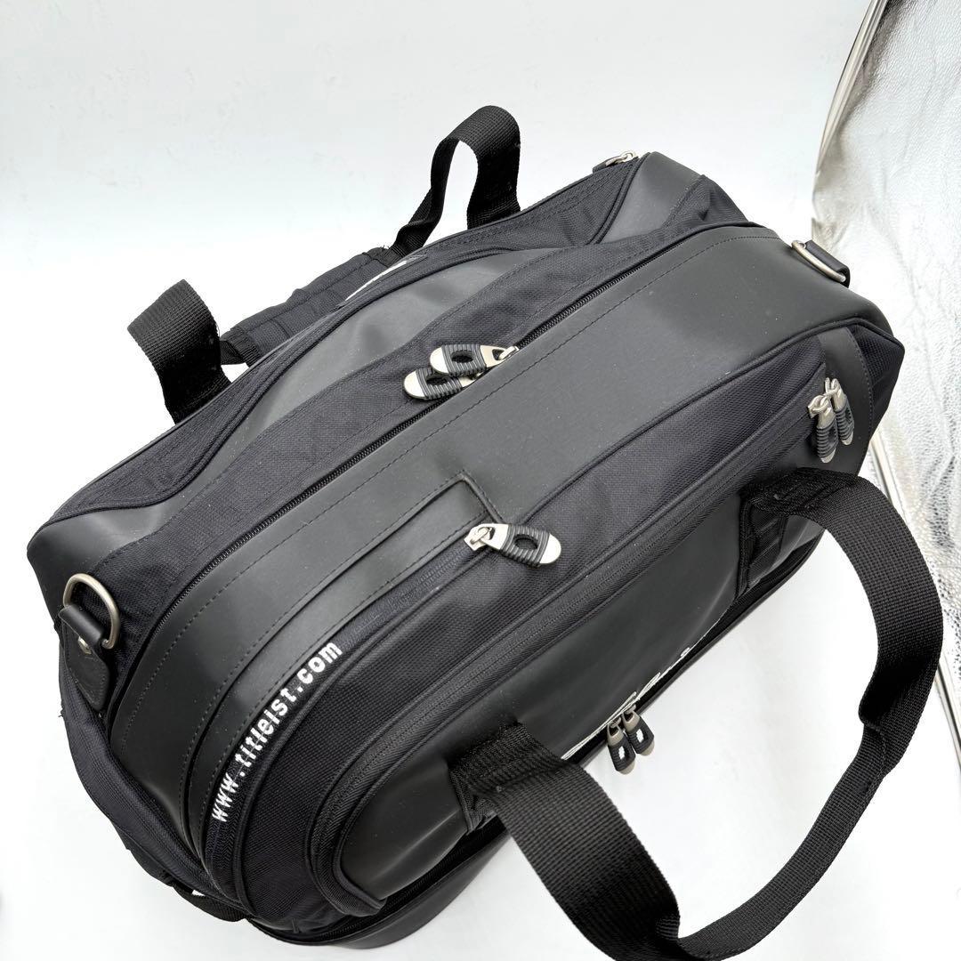 Titleist×タイトリスト 二層式2WAY ゴルフ ショルダーボストンバック