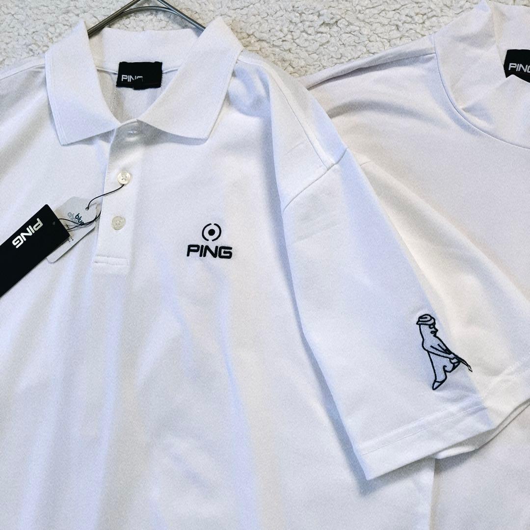 【新品3L】PING レイヤード ポロシャツ & インナー　セット　メンズ