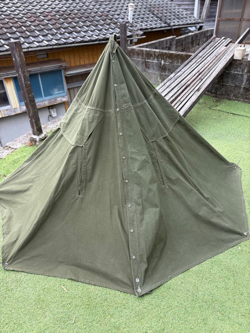 ポーランド軍　軍幕ポンチョテント一式