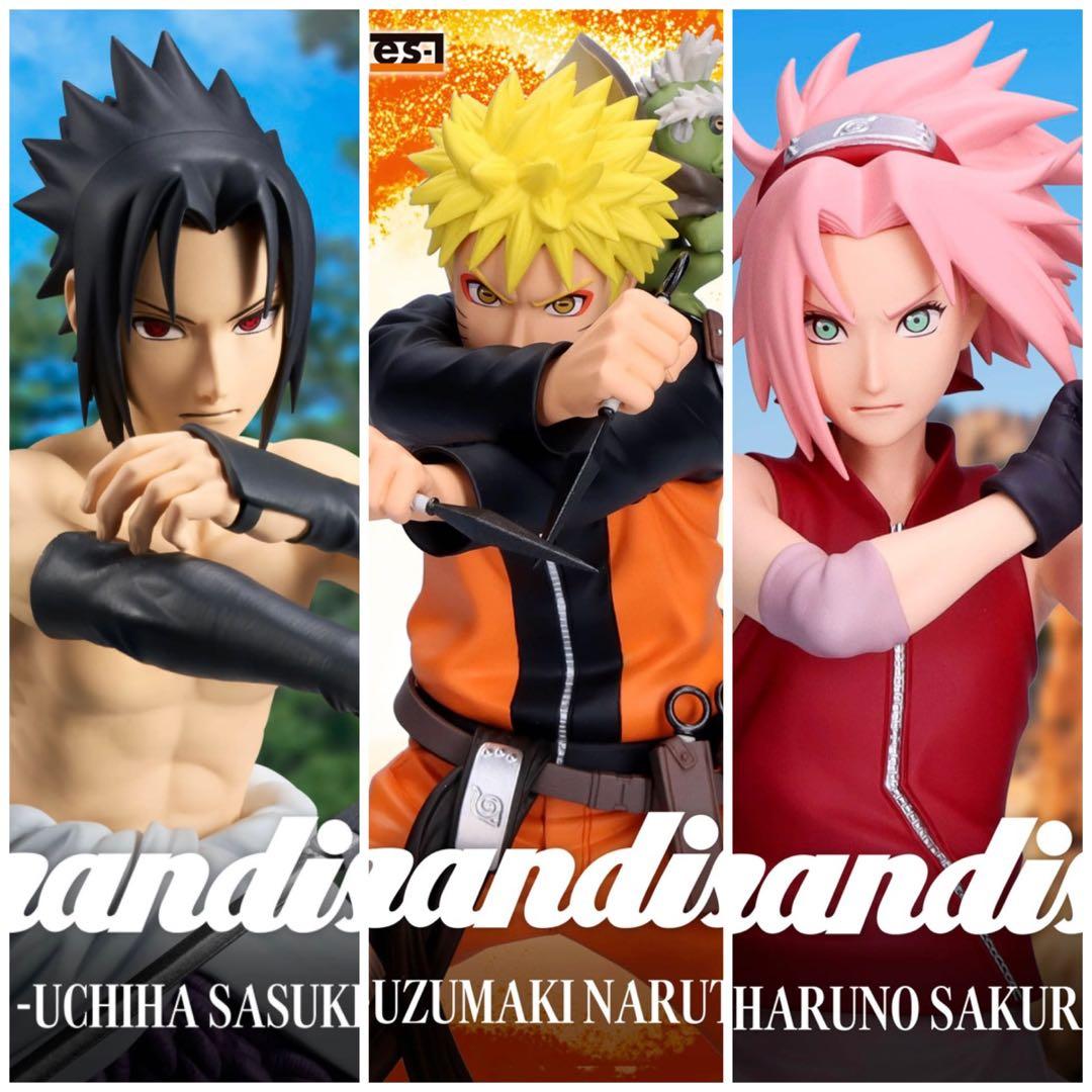 NARUTO グランディスタ うずまきナルト 春野サクラ うちサスケ フィギュア