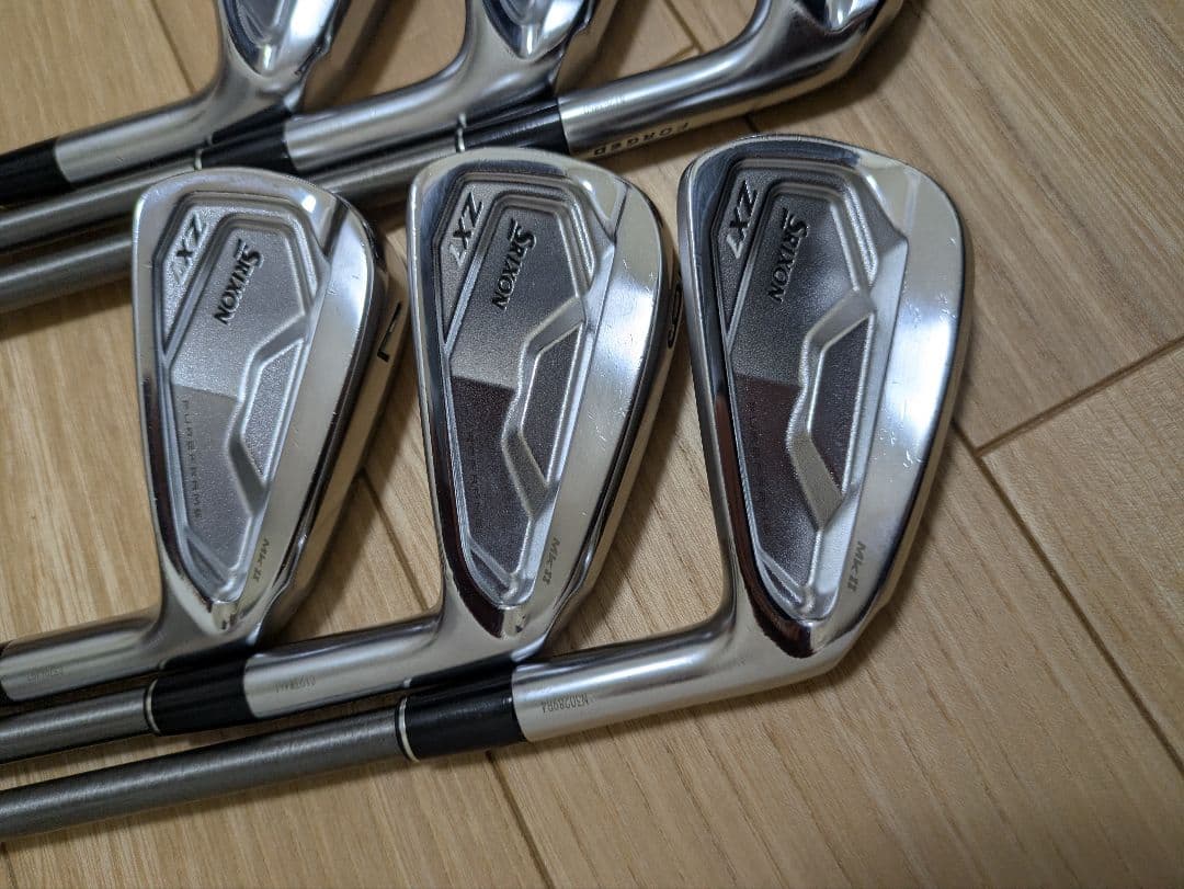 SRIXON ZX7 MK2アイアンセット 6本組 スチールファイバー