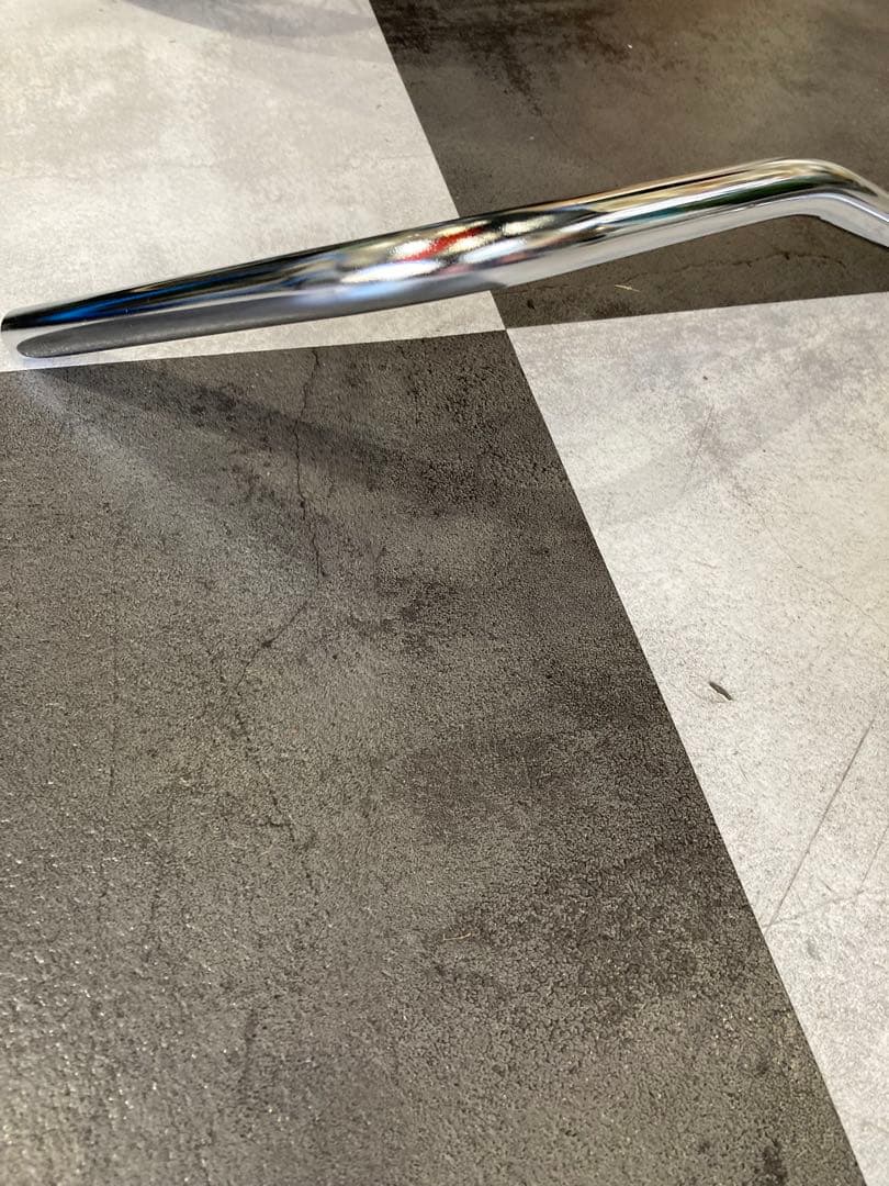 タ*ス様 エイプバー_スチール製クロームメッキ_80cm
