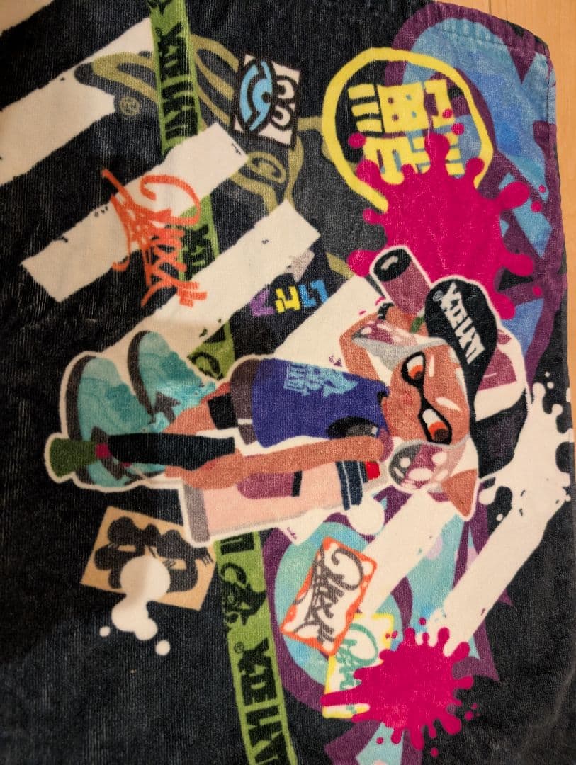 2019年　当時物　スプラトゥーン　任天堂　タオル