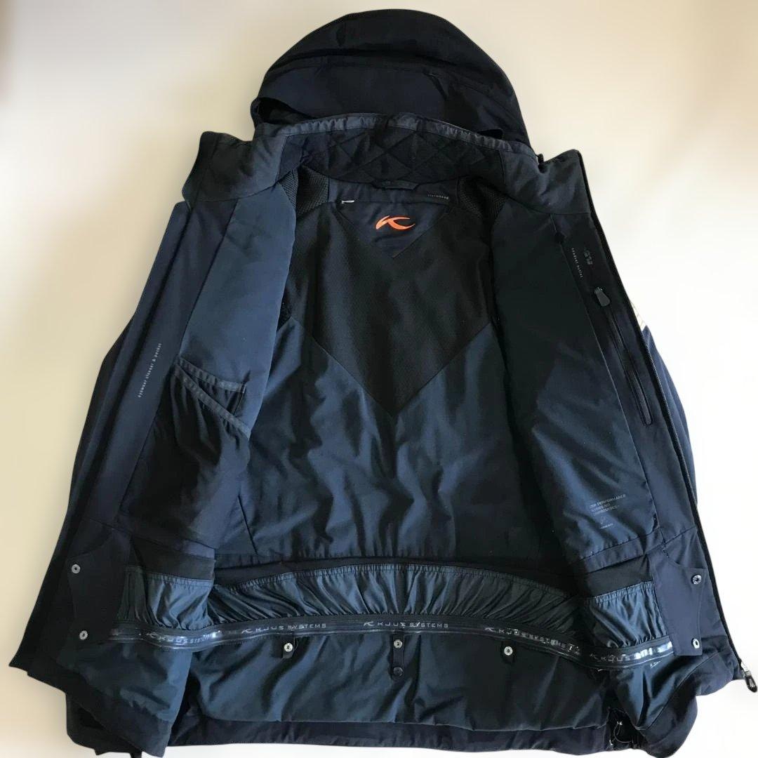 KJUS チュース　スキーウエアストレッチ中綿上下セット　L/５２サイズ　美品