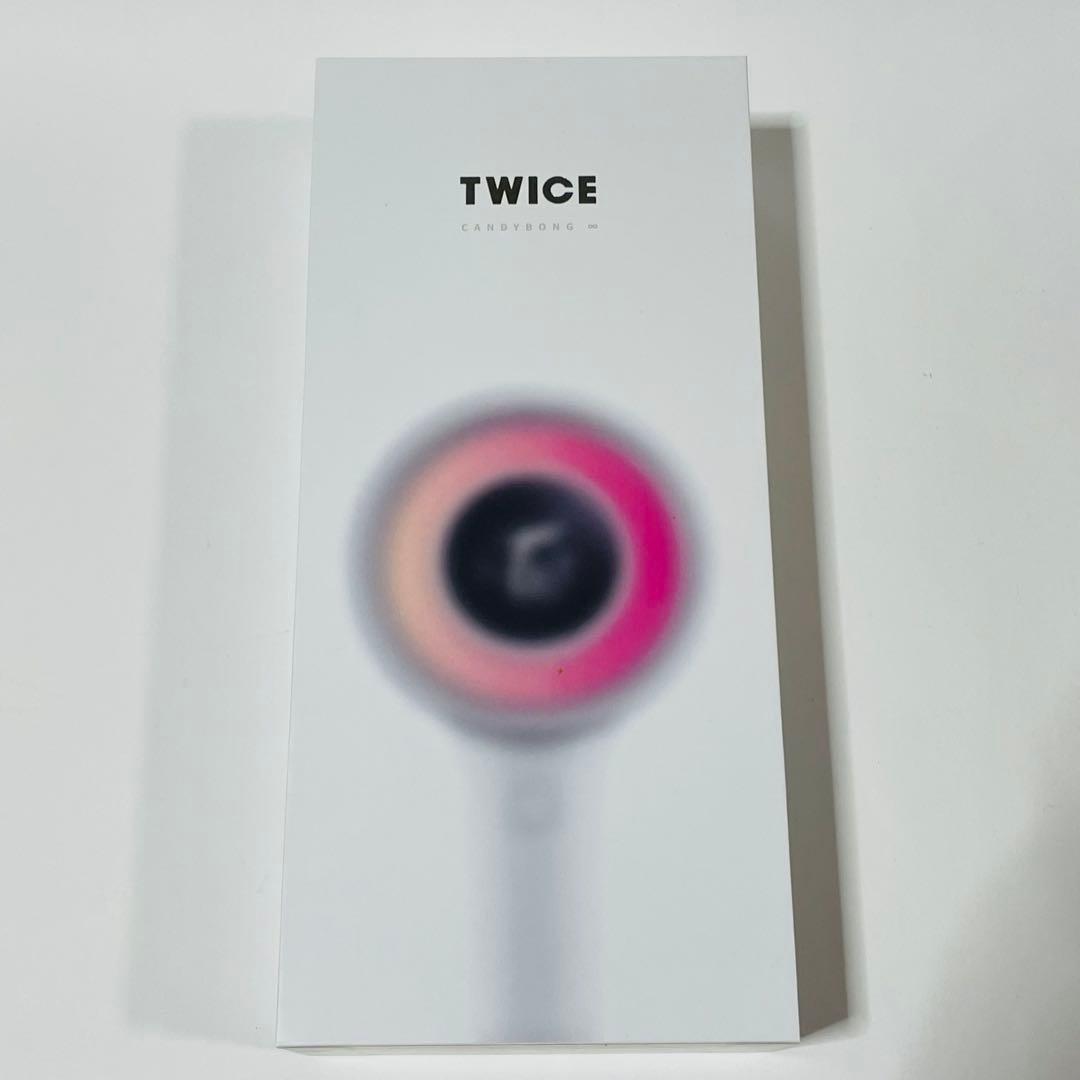TWICE 公式 ペンライト CANDYBONG ∞ ライブ 美品