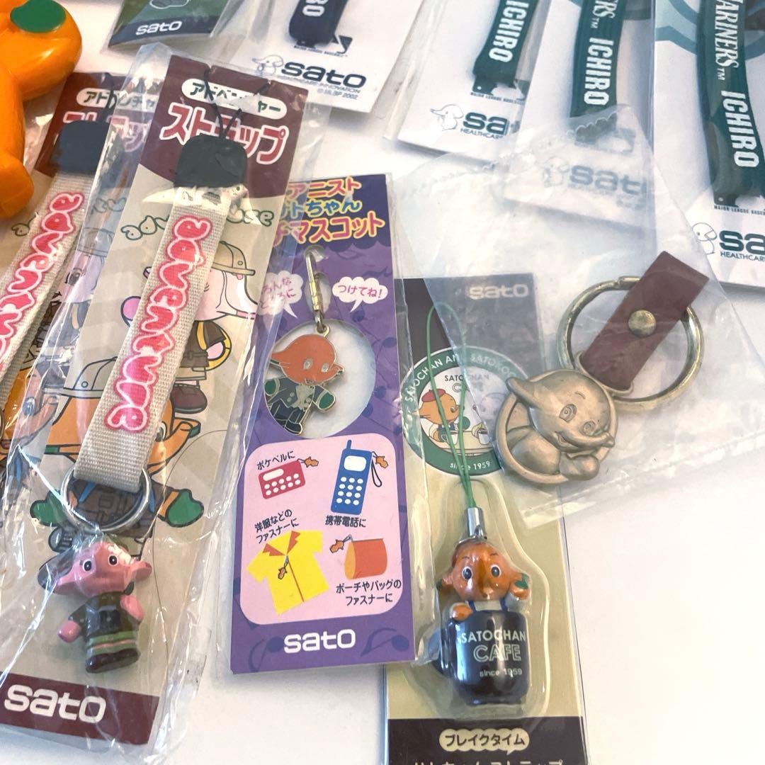 【新品】サトちゃん ストラップ ボールペン キーホルダー 28個 まとめ売り