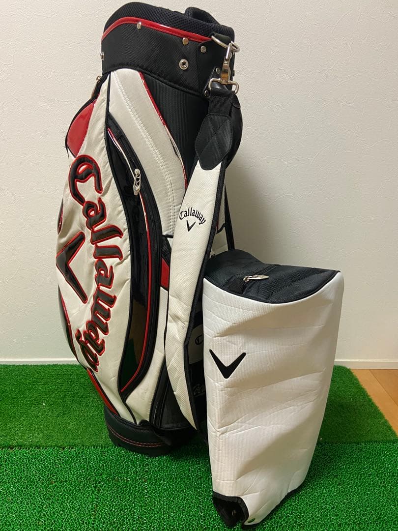 Callaway キャディバッグ ホワイト/レッド　コカコーラ
