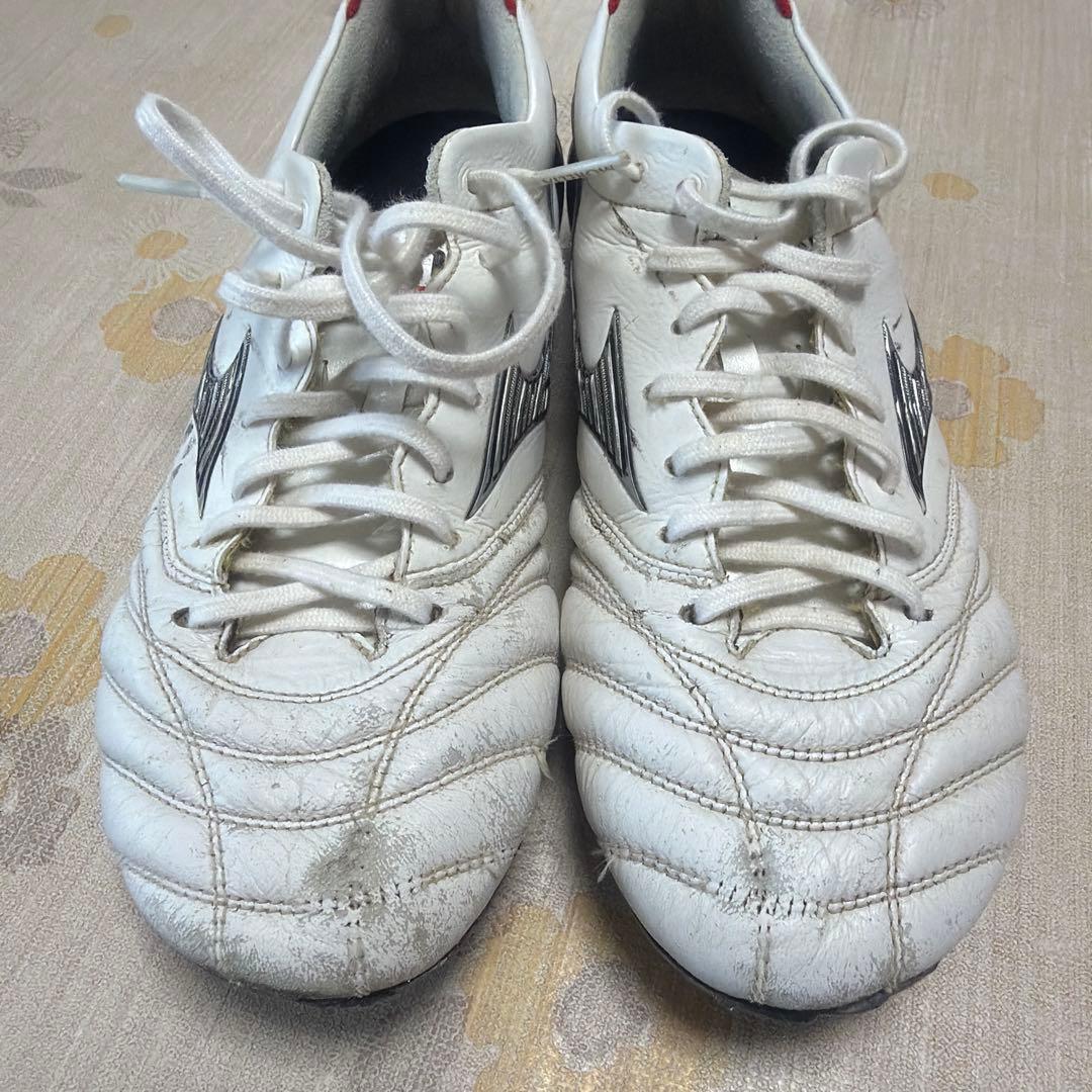 Mizuno Morelia NEO サッカーシューズ ホワイト/レッド