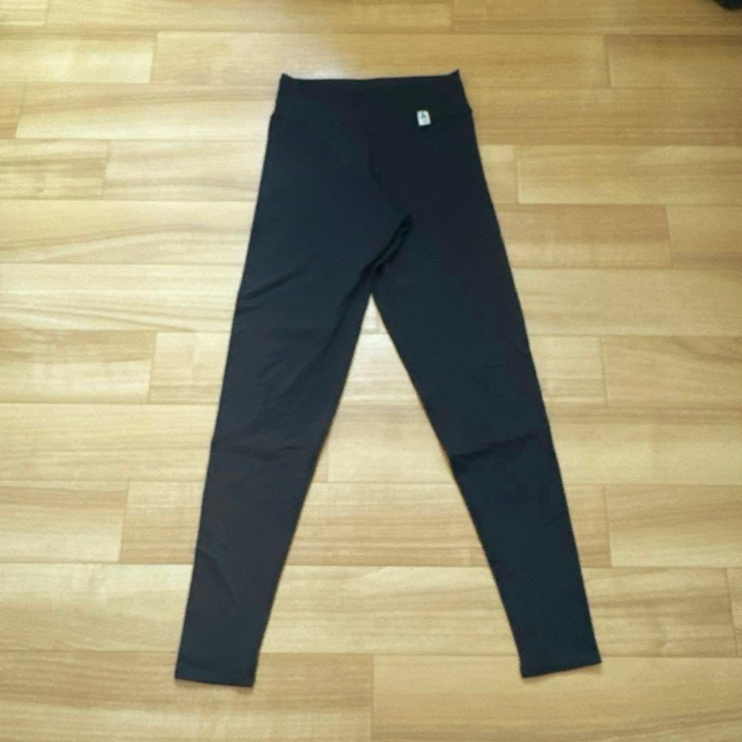 Linda Worksソリッドレギンス ブラック