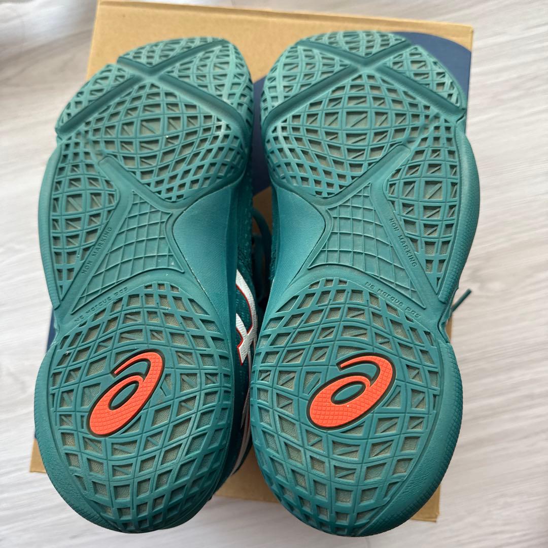ASICS バスケットボールシューズ ダークグリーン