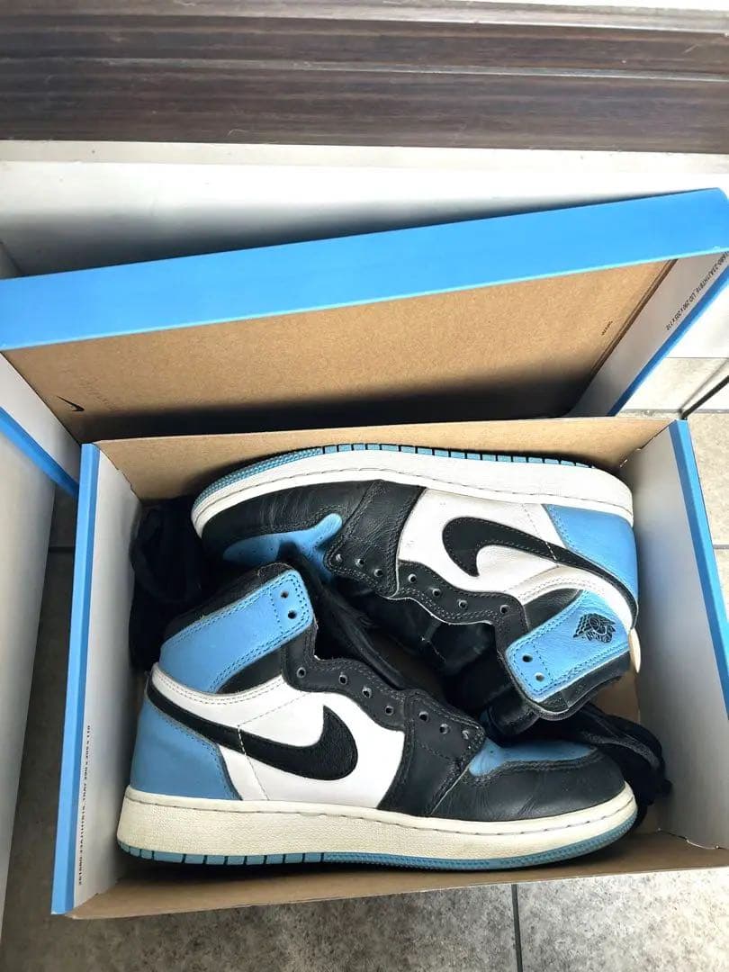 NIKEナイキAIRJORDAN1 エアジョーダン1universityblue