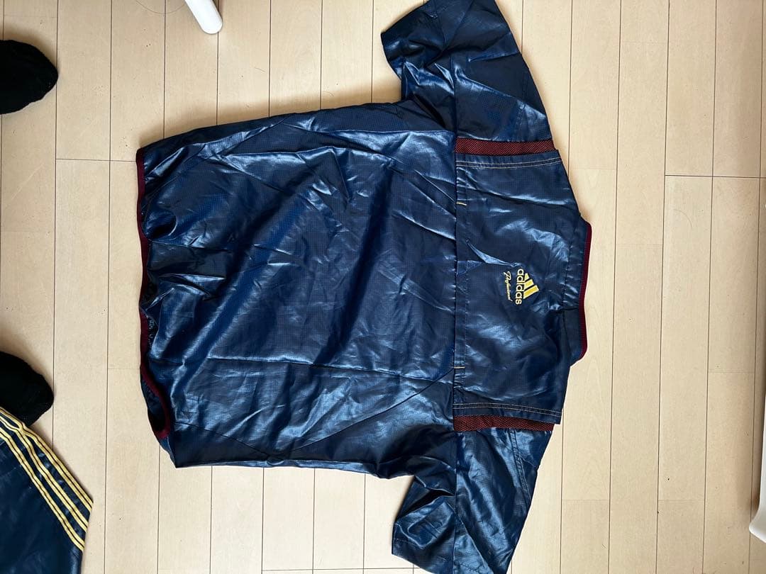 adidas プロフェッショナル セットアップ　ジャージ ネイビー
